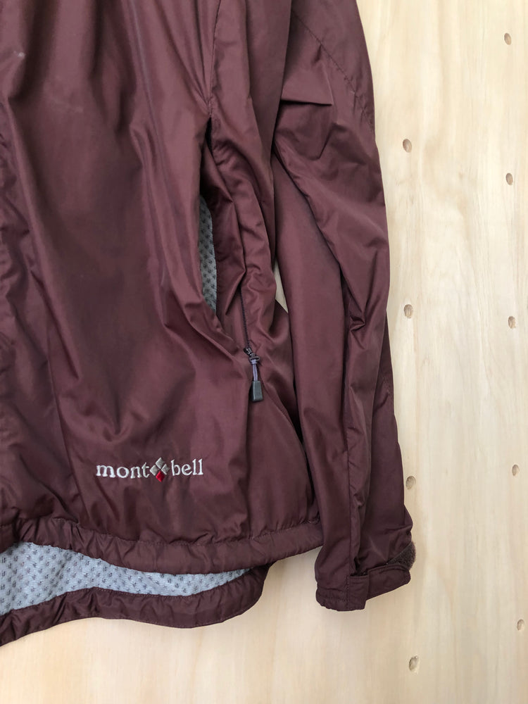 Vintage Windbreaker Jacket, Maroon (L)