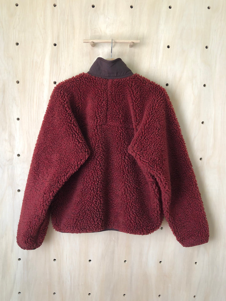 '04 Retro Cardigan, Chili Heather (S)