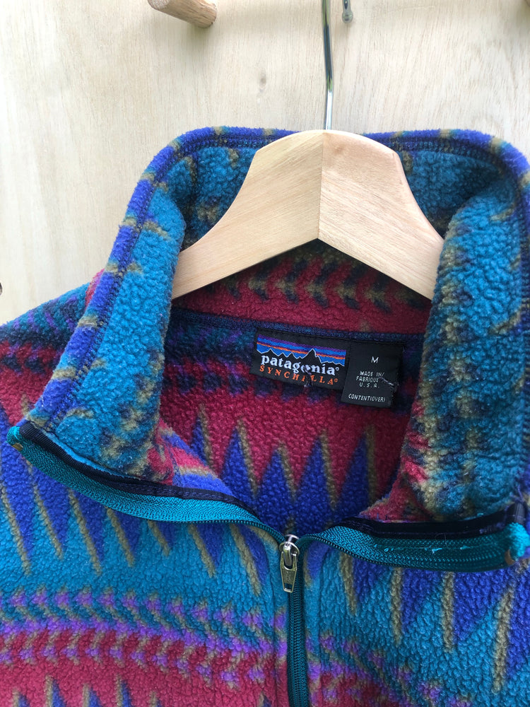 '96 Minnehaha Synchilla Sweater, Reef Green (M)