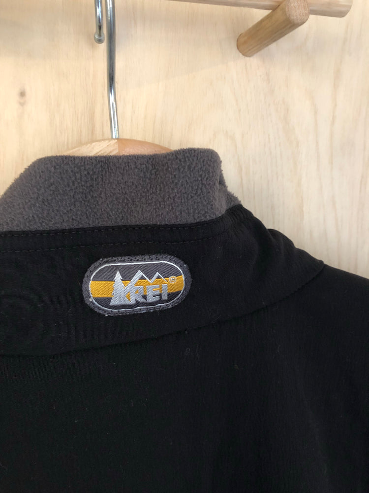 Vintage Polartec Fleece Jacket, Grey/Black (L)