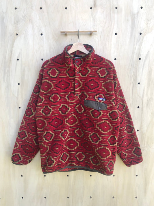 '12 Synchilla Snap-T, Aztec Geo (M)