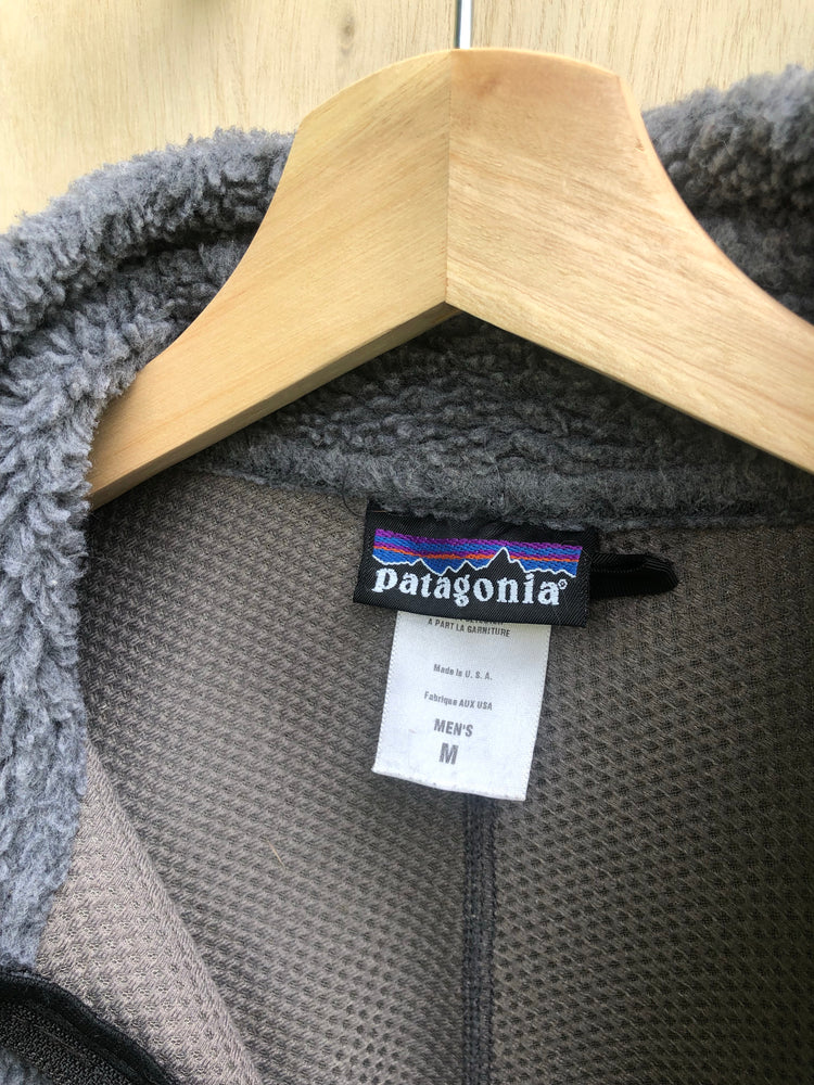 ‘05 Retro-X Deep Pile Jacket, Charcoal/Black (M)