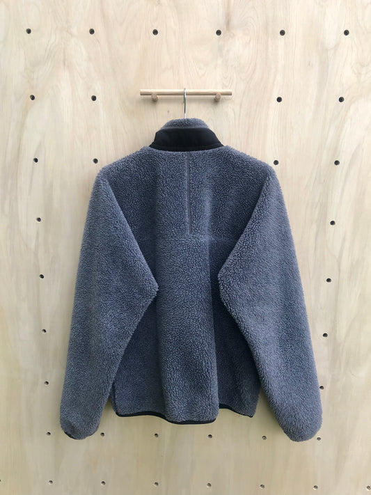 ‘05 Retro-X Deep Pile Jacket, Charcoal/Black (M)