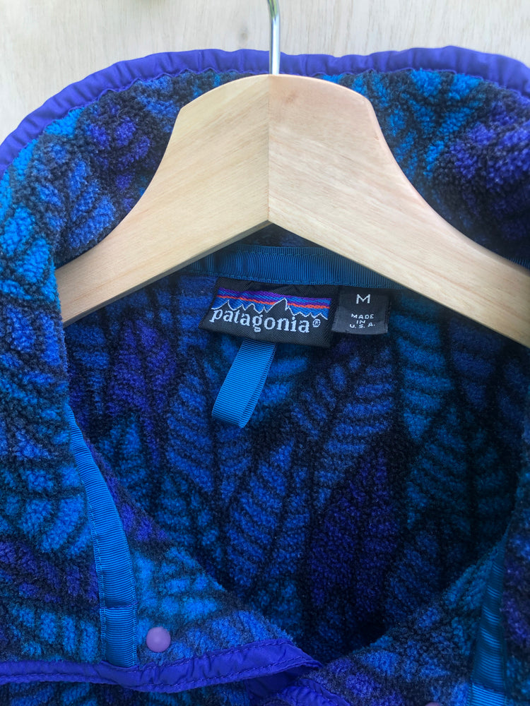 ‘92 Spears Synchilla Snap-T, Blue/Purple (M)