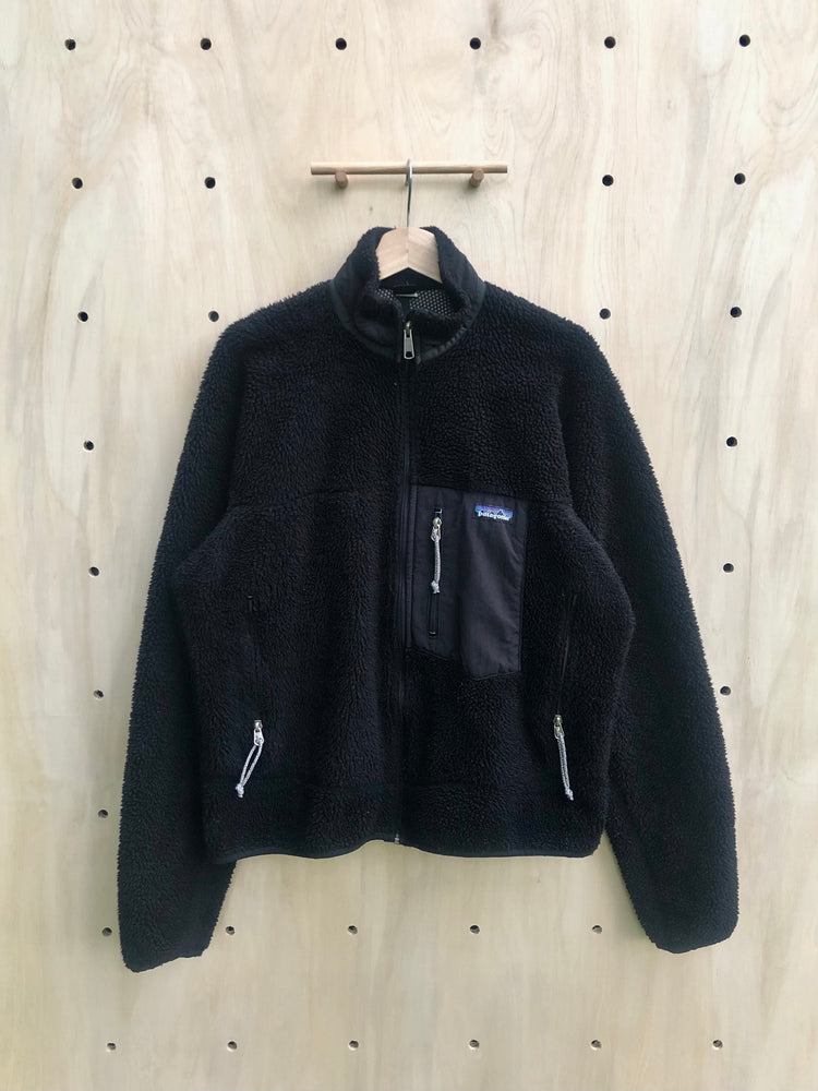 '98 Retro-X Deep Pile Jacket, Black (M)