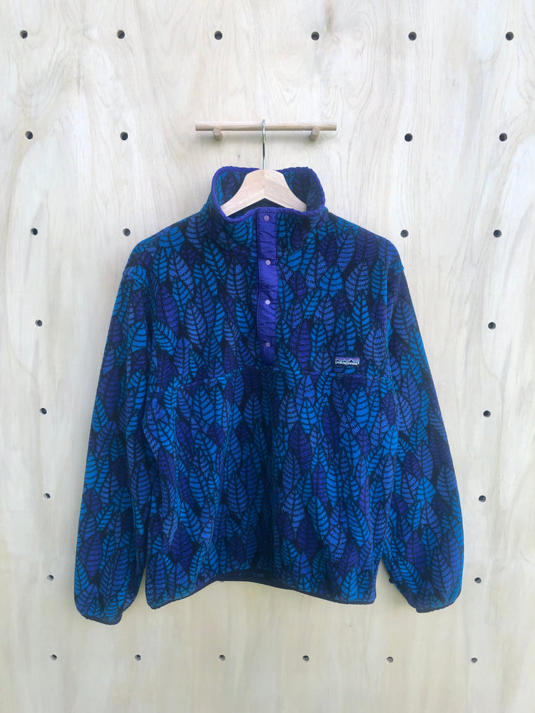 ‘92 Spears Synchilla Snap-T, Blue/Purple (M)