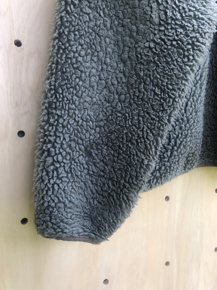 '02 Classic Retro Cardigan, Eucalyptus/Grey (XL)