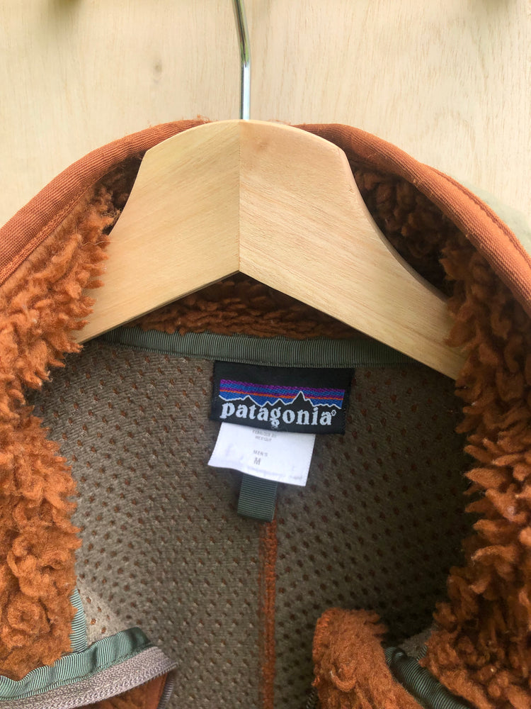 '03 Classic Retro Cardigan, Cedar/Sage (M)