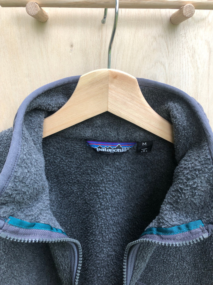 '88 Retro Synchilla Full-Zip Fleece, Grey/Teal (M)