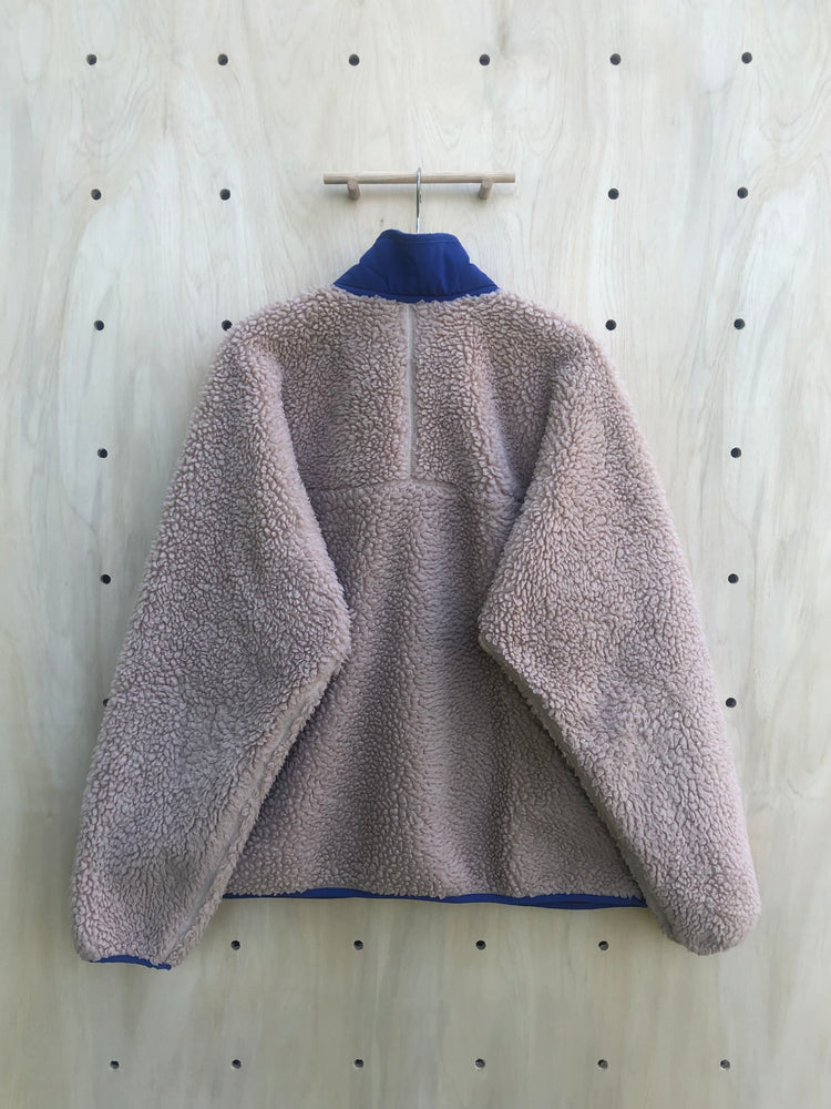 ‘04 Classic Retro Cardigan, Natural/Fire (XL)